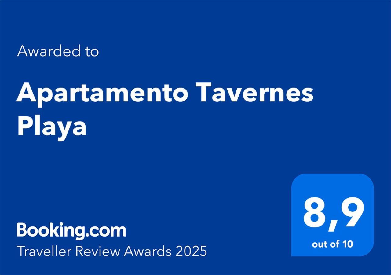 Apartamento Tavernes Playa Tavernes de la Valldigna Exterior foto